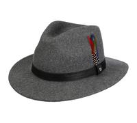 Rincova Traveller Wollhut by Stetson grau-meliert 61 cm