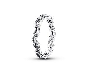Ring 48 - Sterlingsilber - Mondsichel Ring
