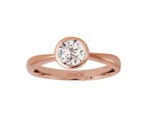 Ring 50 - Sterlingsilber Zirkonia - rosé