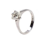 Ring 585er Weißgold Diamant 1,01 Karat - 57 29042