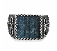 Ring 925/- Sterling Silber rhodiniert Tigerauge 41184233848926