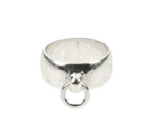 Ring der O bombiert 925 Silber 60