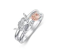 Ring für den schönen Muttertag - Schmuck für Frauen, Ringe mit Bauernhoftieren, für Dankbarkeit und Gedenken für Mädchen, , Geburtstag und die, Se référer au descriptif, Kupfer, Keine Edelsteine