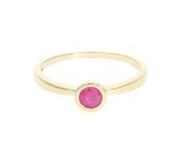 Ring Gold 333 mit echtem Rubin JL39-07-0893 JuwelmaLux