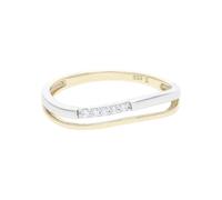 Ring Gold und Weißgold 333 Zirkonia JL10-07-3511 JuwelmaLux