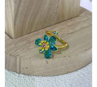 (Ring Open1) SWA Set Neue IdylliaCrystalar Ohrring Exquisiteacelet Swar Hochzeit Geschenk Frauen