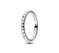 Pandora Schmuck 192800C01 Silberring für Damen Pyramiden 58/18.5