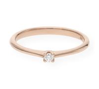 Ring Rotgold 585 Brillant JL10-07-1399 JuwelmaLux
