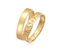 KUZZOI Ring Herren gold, 54