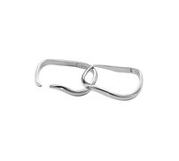 Ring-Set SKAGEN "Schmuck Edelstahl KARIANA ESSENTIAL WAVES" Gr. 17, silber (edelstahlfarben), Fingerringe, Damen, 17, Edelstahl, 4mm (83669610-17) edelstahlfarben