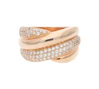 Ring Silber 925 Roségold plattiert Zirkonia JL10-07-3381 JuwelmaLux