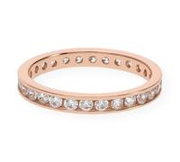 Ring Silber 925 Roségold plattiert Zirkonia JL16-07-0146 JuwelmaLux