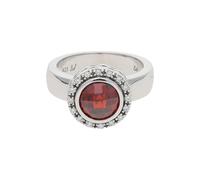 Ring Silber 925 Zirkonia rubinrot JL30-07-2883 JuwelmaLux
