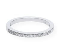 Ring Weißgold 333 mit Zirkonia JL10-07-0583 JuwelmaLux