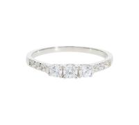 Ring Weißgold 333 Zirkonia JL10-07-0062 JuwelmaLux