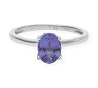 Ring Weißgold 585 Tansanit JL10-07-1592 JuwelmaLux