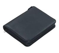 Ringbuchmappe Luino A5 FineTouch Lederimitat schwarz