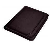 Ringbuchmappe Massa A4 Lederimitat schwarz