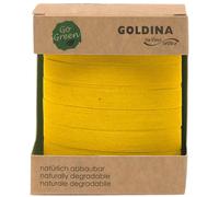 Ringelband biologisch abbaubar10mm/100Meter Gelb
