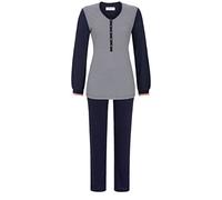 Ringella Damen Langarm Schlafanzug Pyjama