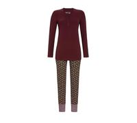 Ringella Pyjama mit Knopfleiste Farbe brombeer, Größe 38