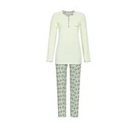 Ringella Pyjama mit Knopfleiste Farbe Green Tea, Größe 42