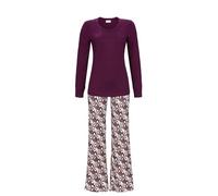 Ringella Pyjama mit Rundhalsausschnitt Farbe Purple Wine, Größe 40