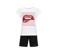 Ringella >Shorty mit Motivdruck Farbe weiss-rot, Größe 44