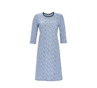 Ringella Sleepshirt im Millefleurs mit 3/4 Arm Farbe ciel, Größe 40