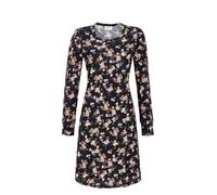 Ringella Sleepshirt mit Blumenprint Farbe schwarz, Größe 42