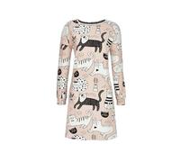 Ringella Sleepshirt mit Katzendessin Farbe rosa, Größe 42