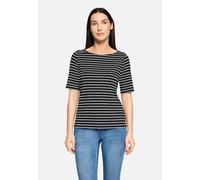 betty barclay - so cosy - - Ringelshirt schwarz/weiß - Gr. - 38