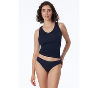 Schiesser Damen Slip Rio, Gr. 44 (Herstellergröße: 044), Blau (nachtblau 804)