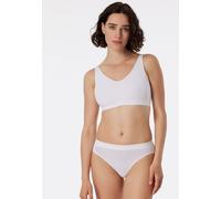 Schiesser Damen Slip Rio-Slip 181107-100 nahtlos Weiß 3XL