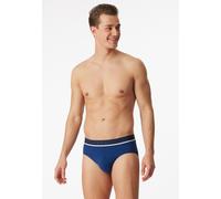 Rio-Slips 3er-Pack Webgummibund blau/schwarz - 95/5 4