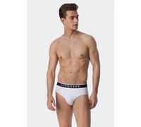 Rio-Slips 3er-Pack Webgummibund weiß - 95/5 4