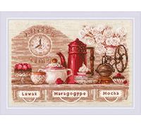 Riolis 1874 Kreuzstich-Set, Mehrfarbig, 30x21cm