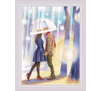 RIOLIS Counted Cross Stitch Kit 11.75"X15.75"-Love Story. Empathy