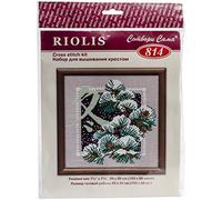 RIOLIS Counted Cross Stitch Kit 7.75"X7.75"-Winter (15 Count)