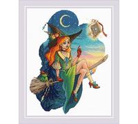 RIOLIS Counted Cross Stitch Kit 9.5"X11.75"-Magic Lessons (18 Count)