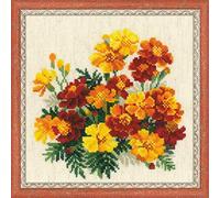 Riolis Kreuzstich-Set "Ringelblumen", Zählmuster