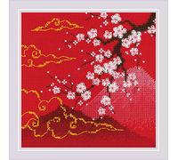 Riolis Kreuzstich Set Unter dem Himmel. Hügel Zählmuster