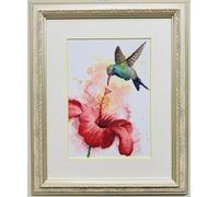 Riolis Kreuzstich Stickpackung "Kolibri", Zählmuster, 21x30cm