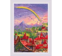 Riolis Kreuzstich Stickpackung West Wind, Zählmuster, 21x30cm