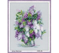 Riolis Stickbildset "Gentle Flieder" Kreuzstich-Zählmuster, Zählmuster