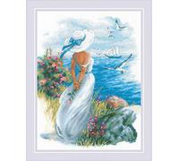 Riolis Stickbildset Kreuzstich "Angelique", Zählmuster