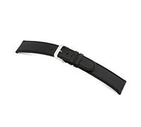 RIOS1931 Herren Uhrenarmband ECCO Mod. 20 Echt Rindsleder Breite 18 mm Länge 114/82 mm Farbe schwarz