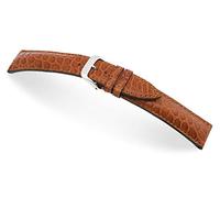 RIOS1931 Herren Uhrenarmband Imperial Mod. 248 Echt Alligatorenleder Breite 18 mm Länge 114/82 mm Farbe Cognac