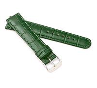 RIOS1931 Unisex Uhrenarmband Alligator Style Modell Argentina 22 mm Forstgrün