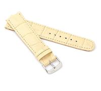 RIOS1931 Unisex Uhrenarmband Alligator Style Modell Argentina 22 mm Sand